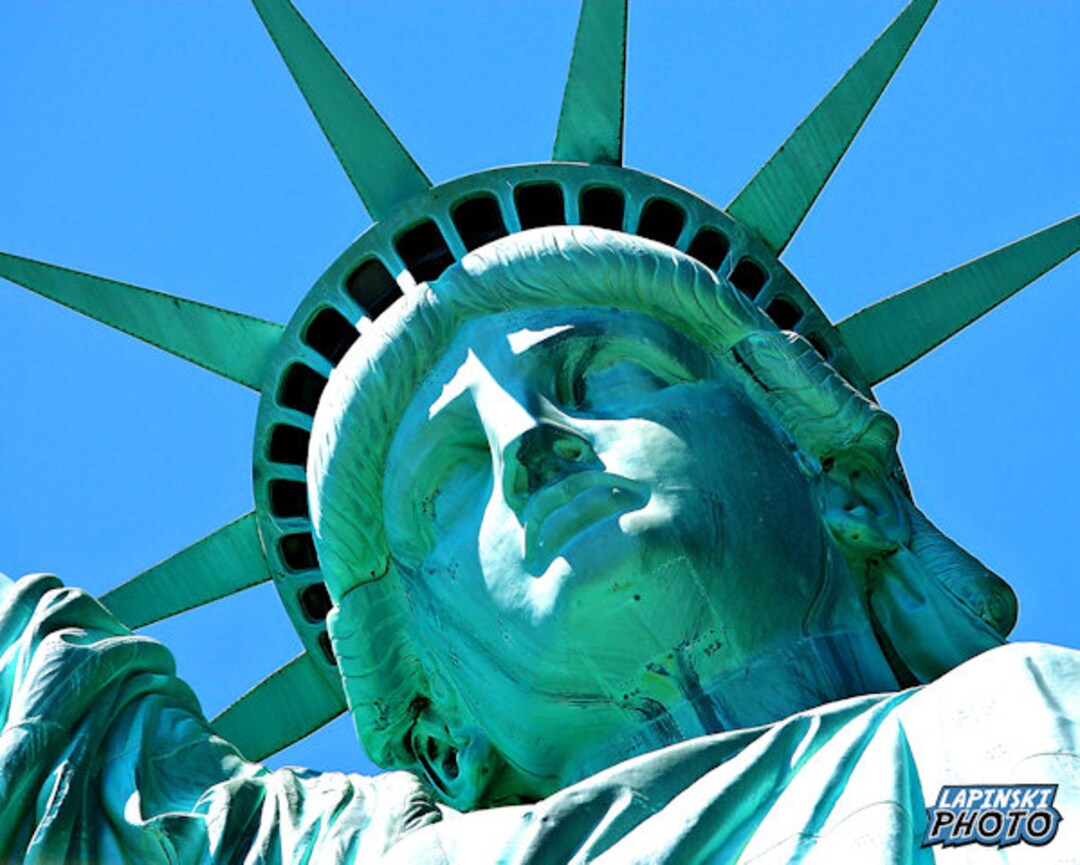 Statue of Liberty Photograph, Color Photography, New York City