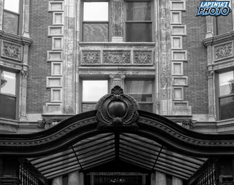 Philadelphia Photograph, Architecture Photo, Black and White Photography, Wall Art, Urban Art Print, Home Decor, "Philadelphia Buildings #1"
