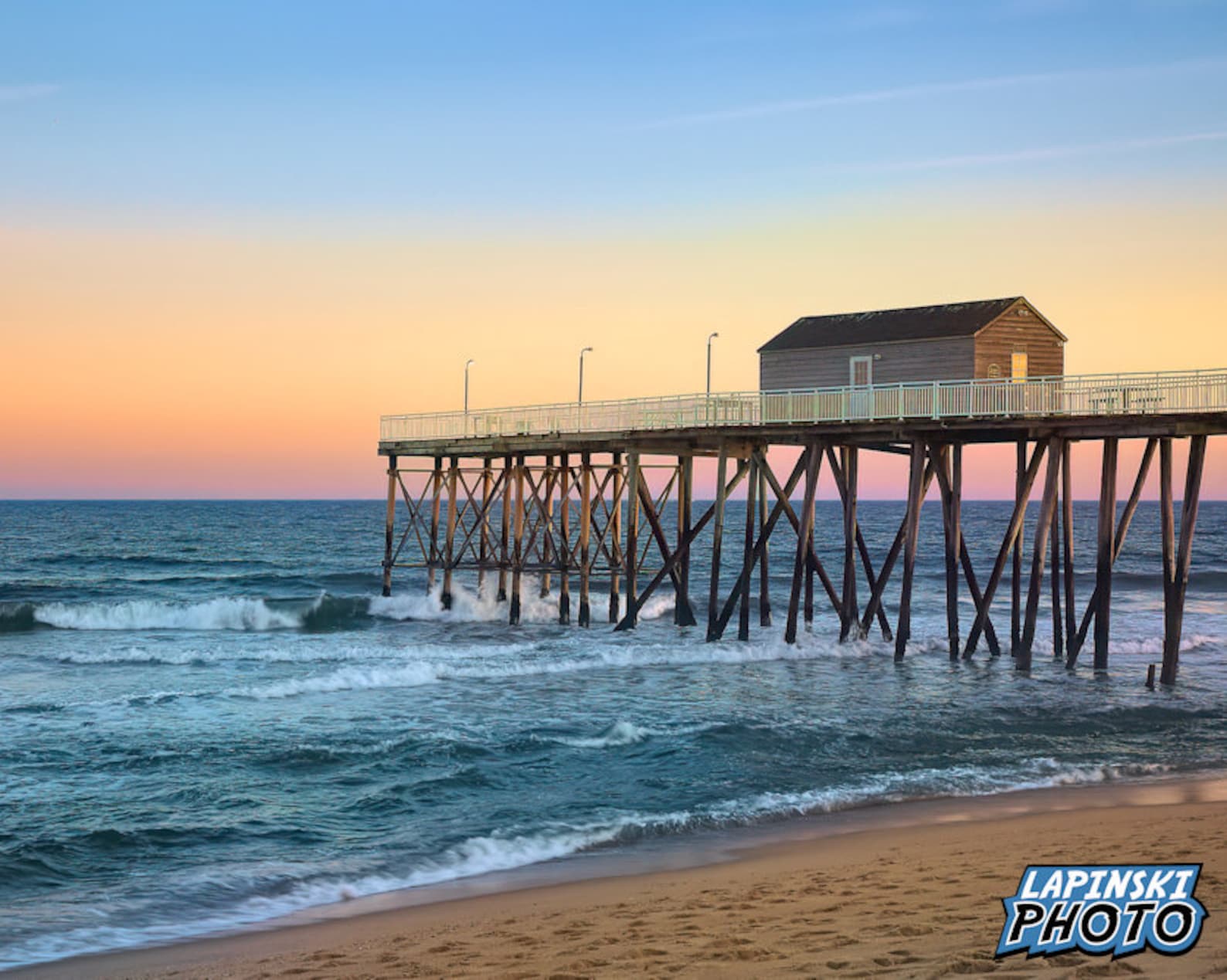Belmar New Jersey Shore Photograph NJ Landscape Color Etsy