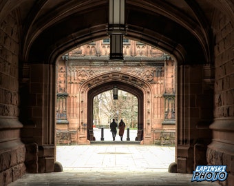 Princeton University Photograph, Color Photography, Wall Art, Alumni Gift, Matted or Unmatted Photo, "Walking Through Princeton" 0030