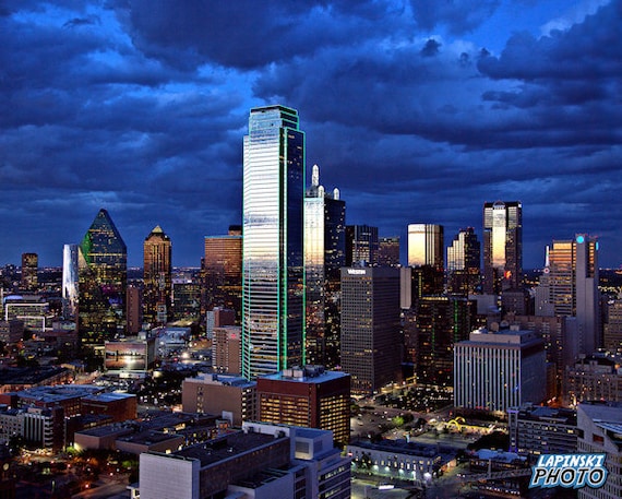 Dallas Texas Cityscape Stock Photo - Download Image Now - Dallas