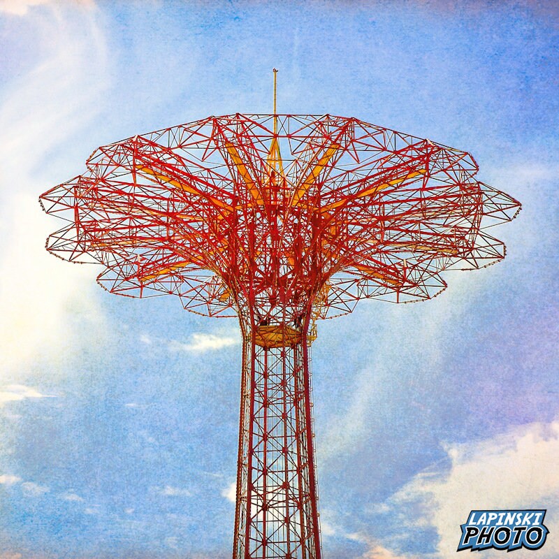 Coney Island Set of 3 Color Photos, Brooklyn New York