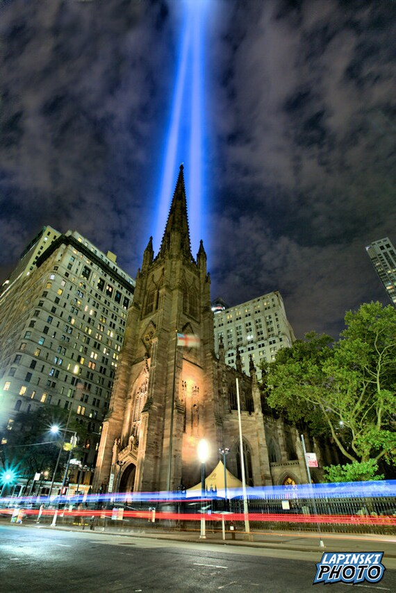 NYC Photograph, Trinity Church, Color Photography, Wall Art, Art
