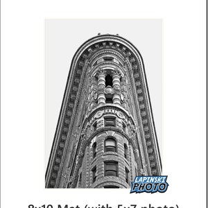Flatiron Building Photograph, New York City, Black and White Photography, Wall Art, NYC, Art Print, Manhattan, Architecture, Classic image 3