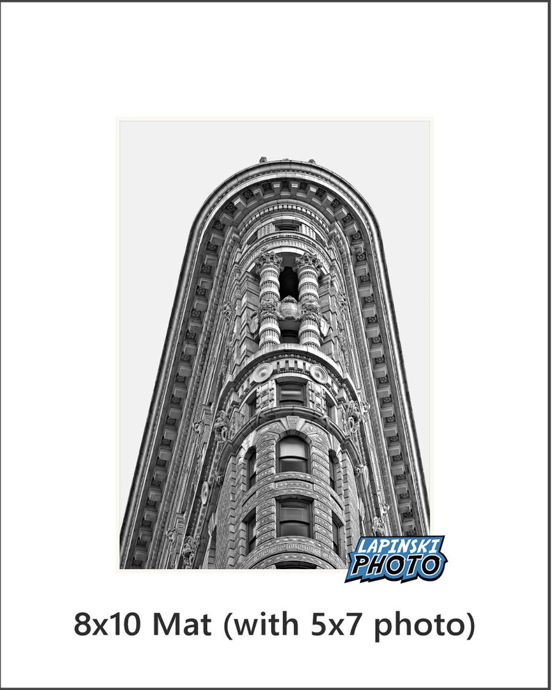 Flatiron Building Photograph, New York City, Black and White Photography, Wall Art, NYC, Art Print, Manhattan, Architecture, Classic image 3