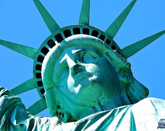 Statue of Liberty Photograph, Color Photography, New York City