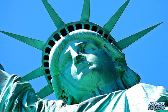 Statue of Liberty Photograph, Color Photography, New York City