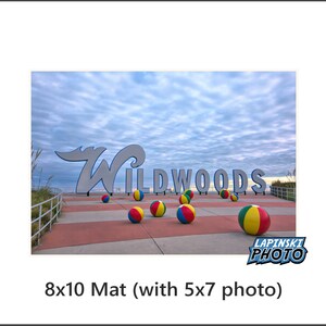 Wildwood Sign New Jersey Color Photography, Wall Art Print, Jersey Shore Photograph, Beach House Photo Decor, "Wildwoods Sign" 0060 bild 4