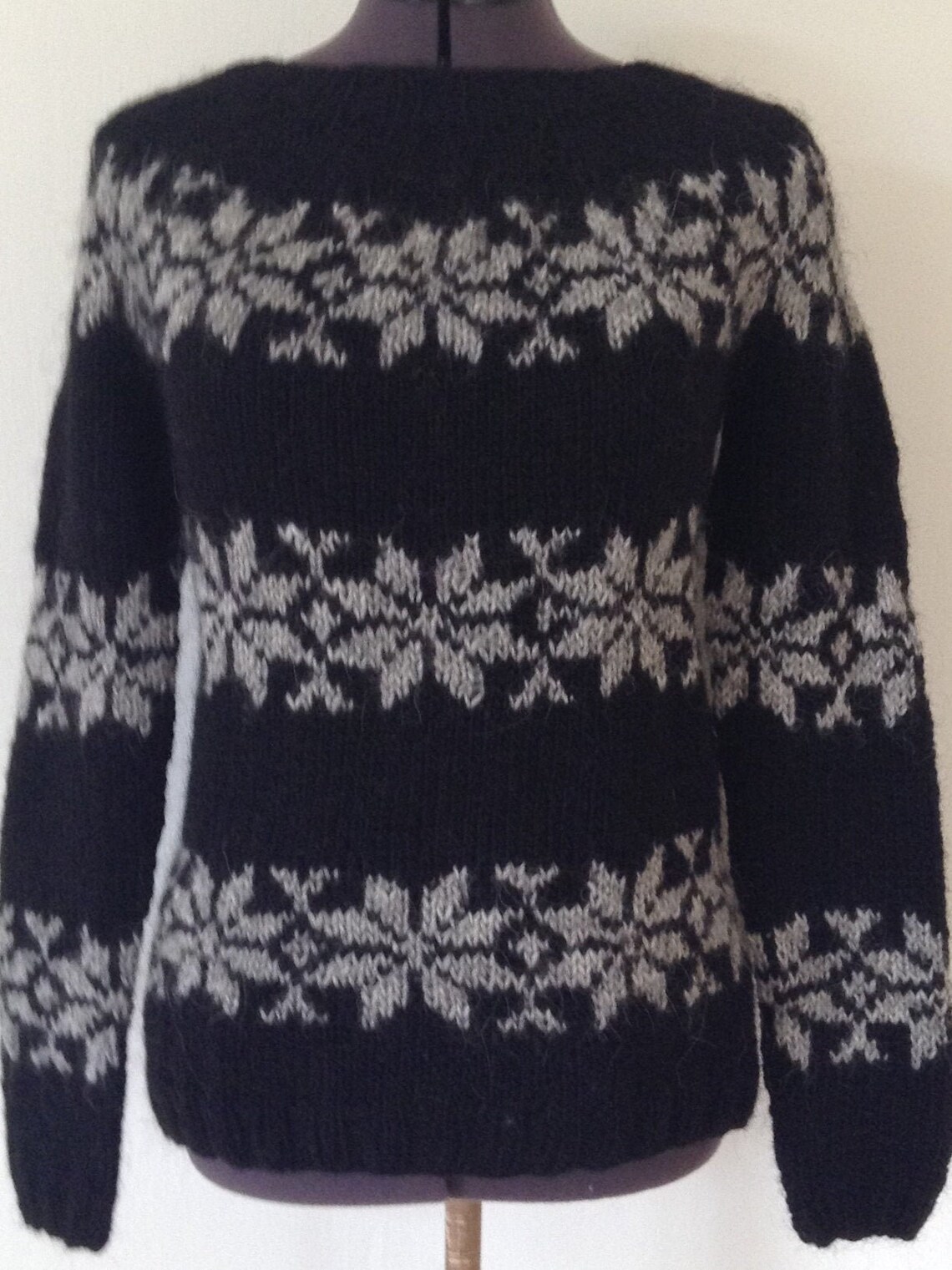 IJslandse trui handgemaakt van pure IJslandse wol jumper Etsy