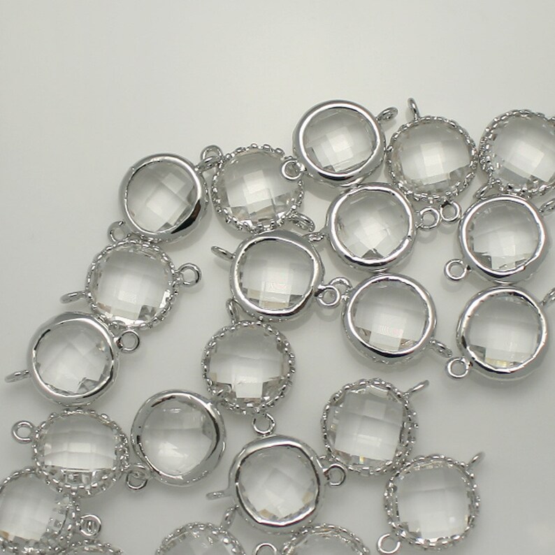 flat glass beads