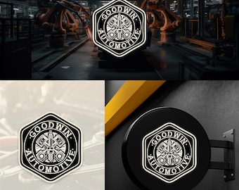 Custom Auto Repair Logo Design | Mechanic Logo | Garage Shop Logo | Car Repair Logo | Mobile Service Branding Logo