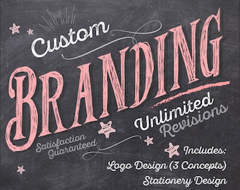 Custom Logo Design & Stationery Package - Business Card, Letterhead, Envelope Branding Service
