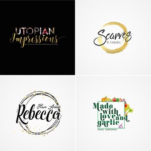 Custom Logo Designer 3 Concepts Unlimited Revisions image 6