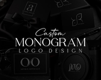 Monogram Logo Design | Custom Initials Logo | Luxury Brand Monogram | Elegant Letter Logo | Personal Brand Logo