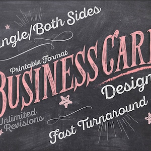 Design de cartão de visita personalizado, cartão de visita, design personalizado, cartão de visita de um lado ou ambos os lados