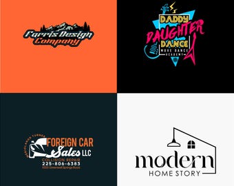 Custom Logo Design | Brand Identity & Business Logo | New Business Logo Design | Logo Design Service | Professional Logo Maker