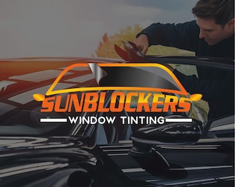 Window Tint Logo Design | Car Tint Logo | Auto Tinting Logo | Automotive Logo | Custom Window Tint Business Logo Design