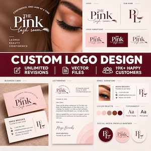 Custom Logo Design for Small Business, Startup & New Brand, Vector Files, Unlimited Revisions