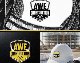 Construction Logo Design | Builder & Contractor Logo | Trades Business Branding | Handyman Brand Identity | Construction Brand Logo