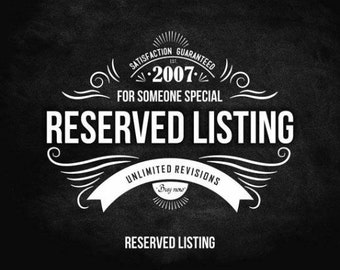 Reserved Listing