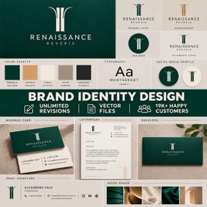 Custom Logo Design for Small Business, Startup & New Brand, Vector Files, Unlimited Revisions