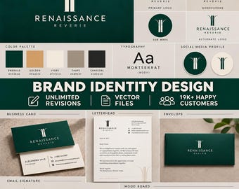 Custom Logo Design for Small Business, Startup & New Brand, Vector Files, Unlimited Revisions