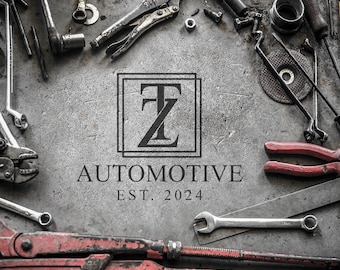 Custom Automotive Logo Design | Auto Body Shop Logo | Car Service Logo | Collision Repair Logo | Auto Repair Branding Logo