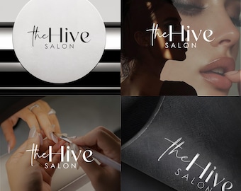 Hair Salon Logo Design | Beauty Salon & Spa Logo | Hairdresser Brand Identity | Nail Salon Logo | Luxury Beauty Business Logo