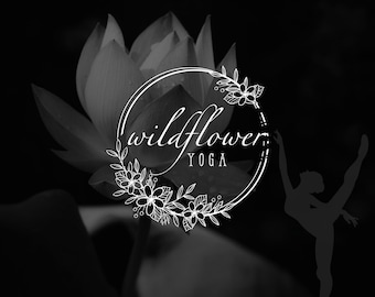 Yoga Studio Logo Design | Wellness Meditation Brand | Fitness & Health Logo | Holistic Business Logo | Yoga Brand Identity