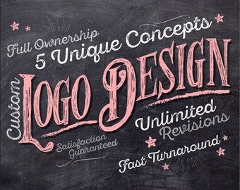 Custom Logo Design | 5 Concepts | Unlimited Revisions