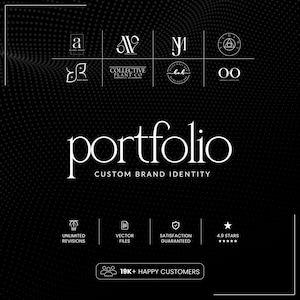 Custom Monogram Logo Design, Initials, Sub Mark & Lettermark for Luxury Brands
