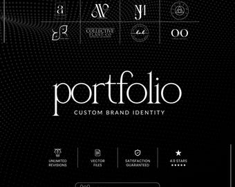 Custom Monogram Logo Design, Initials, Sub Mark & Lettermark for Luxury Brands