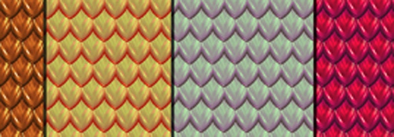 Dinosaur Scales Digital Printable Paper - Etsy