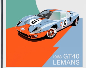 1968 GT40 LEMANS Ford