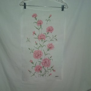 Vintage 1950s Linen Tea Towel