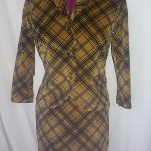 Vintage Two Piece Velvet Suit