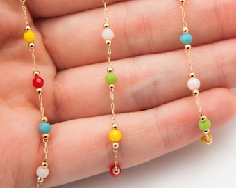 Colorful Cloth Flower 30mm Gold Plated Cap Pearl Pendant Jewelry Crafts Design 