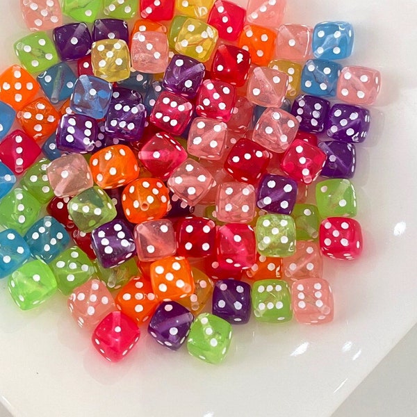 Dice Beads Etsy