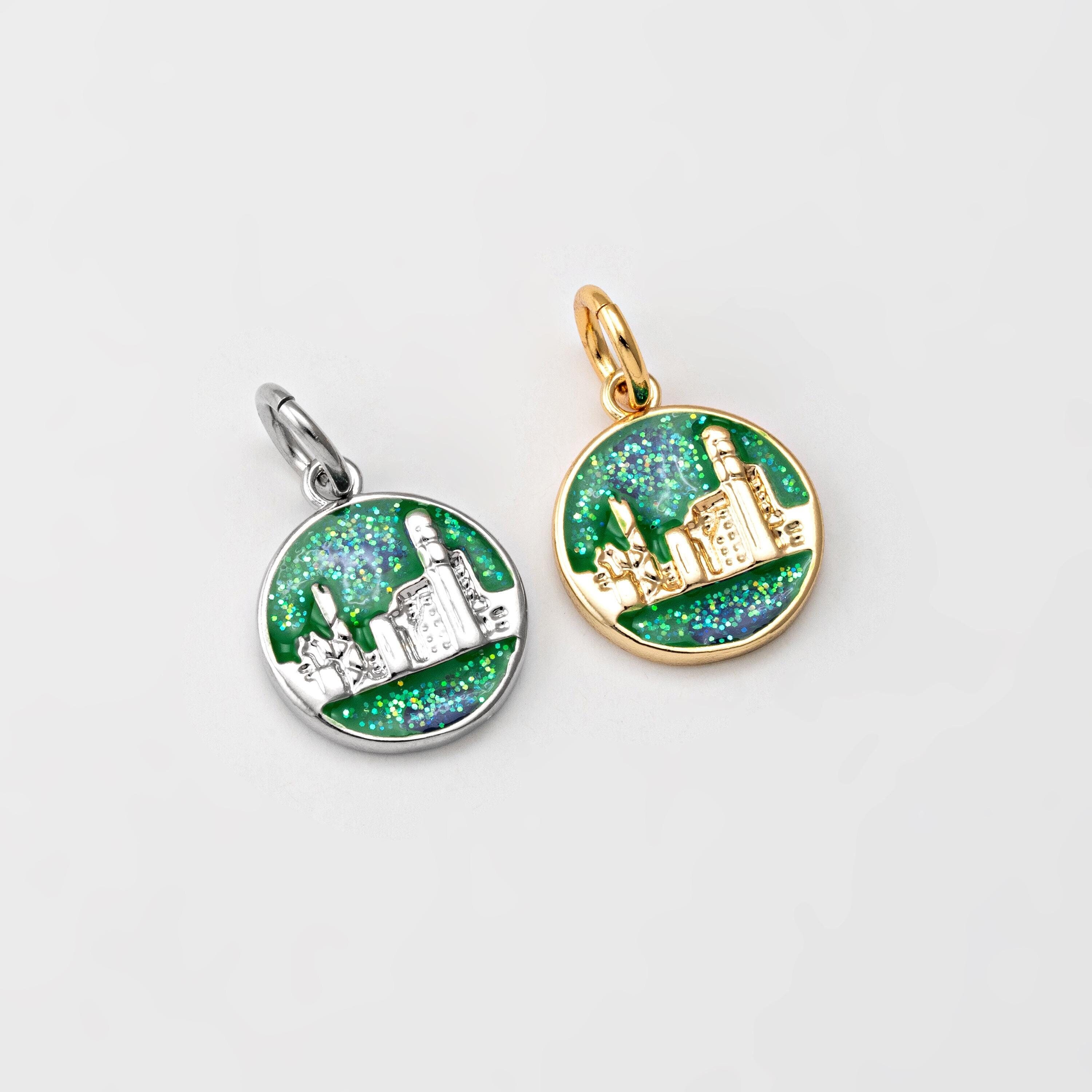 New York Stock Exchange 14K Gold Charm | Travel & Sites