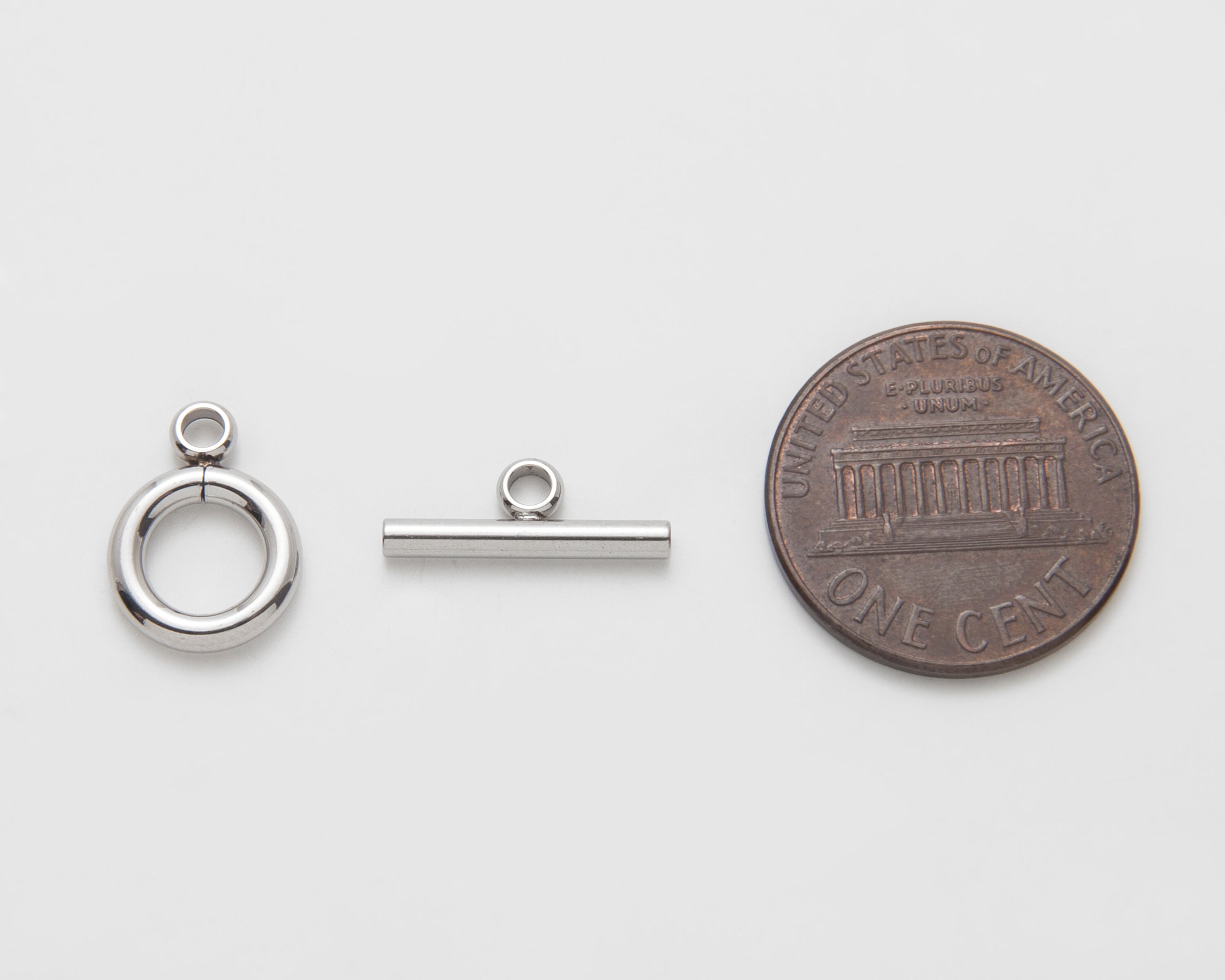 1pcs Toggle bar clasp Stainless Steel clasp Toggle Sets Etsy