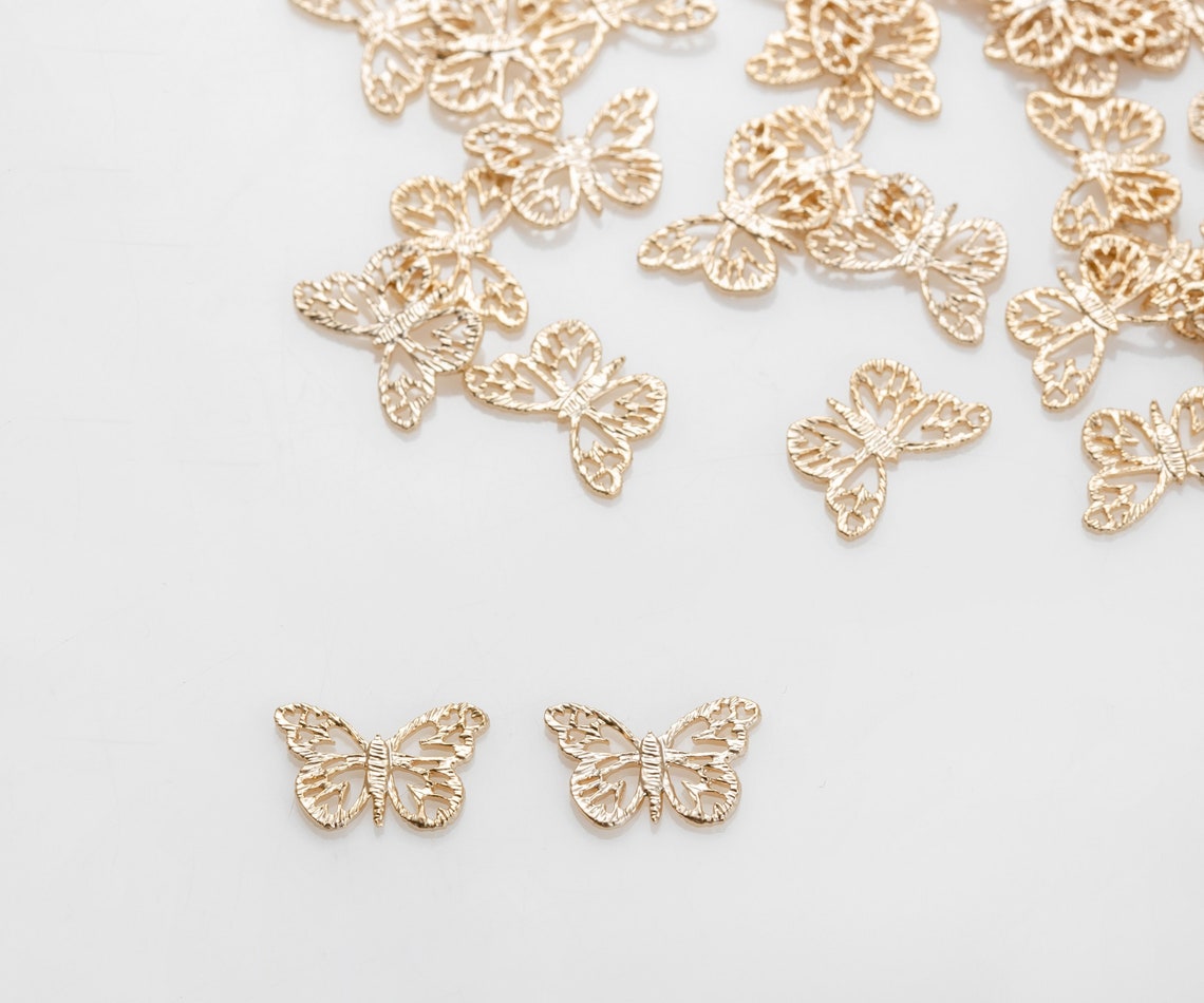 anniel butterfly pale gold