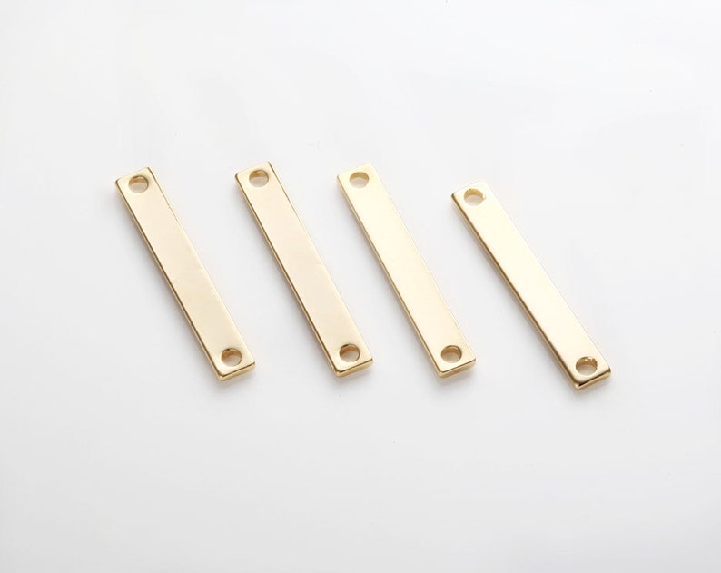 6 Pieces Stamping Bar 3mm Mini Bar Small Connector Etsy