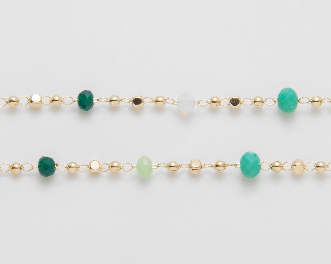 50CM 4 Color Chain, 3mm Round Bead Chain, 2mm Ball Chain, Jewelry