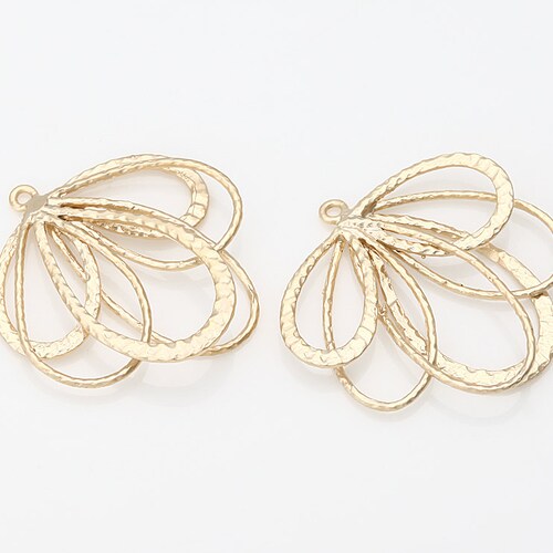 2PCS Multiple Drop Brass Pendant Jewelry Supplies Jewelry Etsy