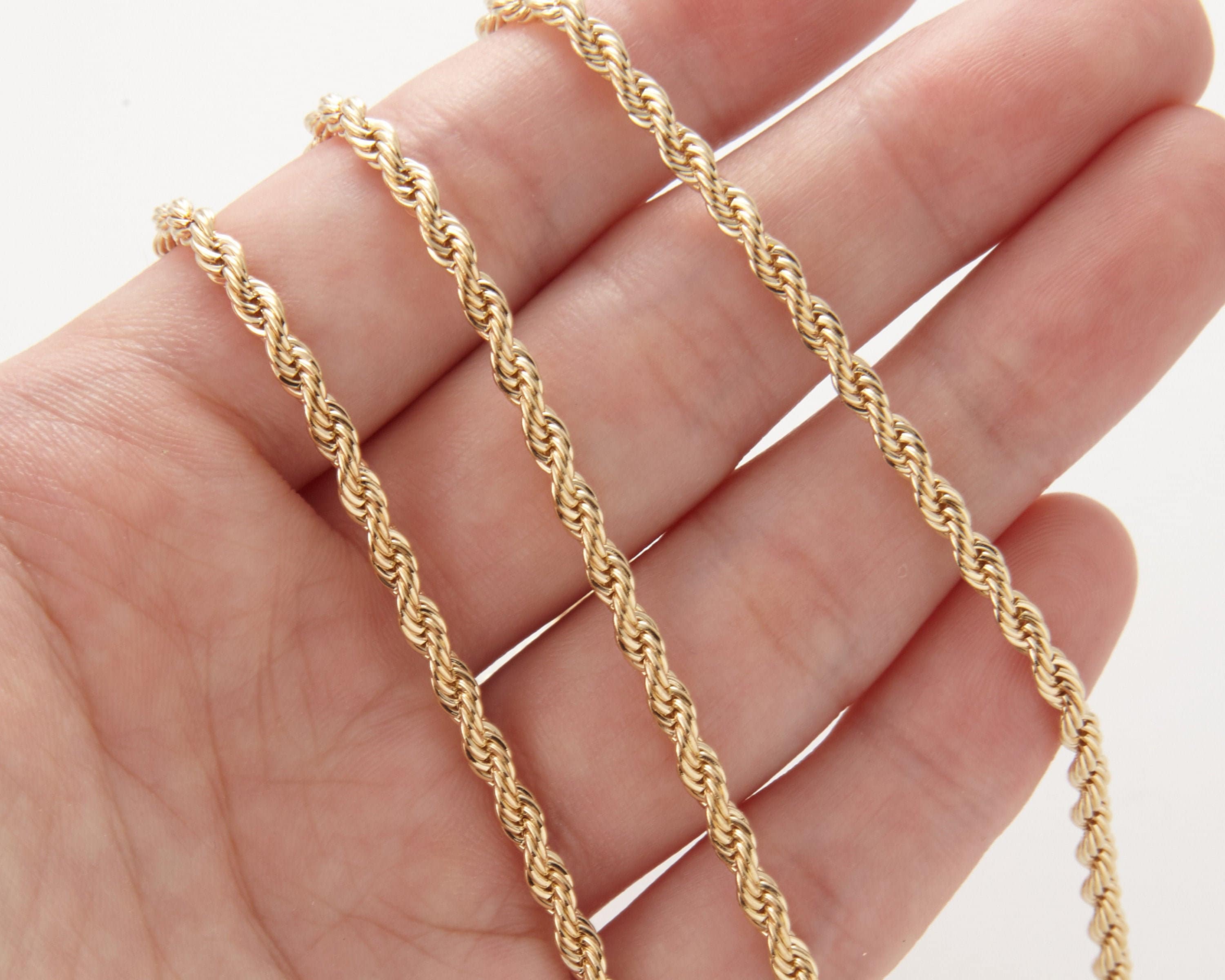 French Rope Chain - Etsy French Rope Chain - Etsy