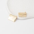1PC - Envelope Letter Locket charm, Letter Locket Necklace Making, Dangle Gold Charm, 14K Gold Tone [P0808-PG]