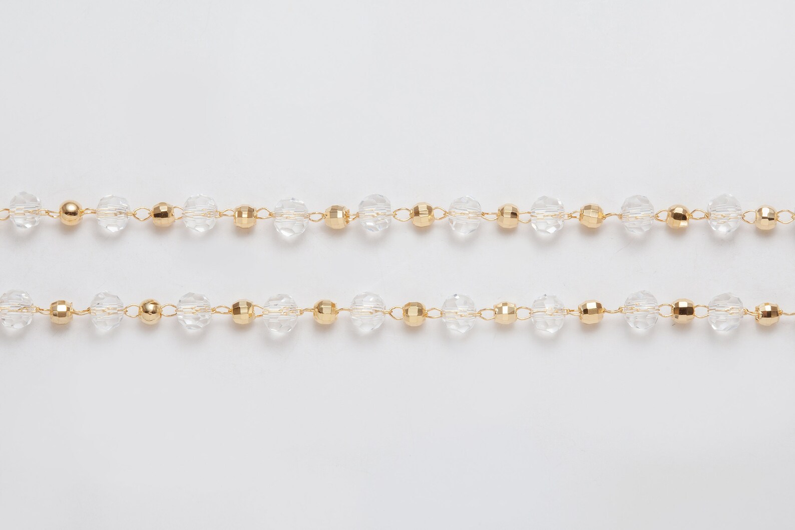 50CM 4mm Ball Chain Jewelry Supplies Dainty Chaincrystal Etsy