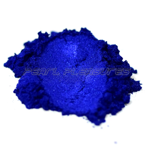 Laser bleu foncé nacré pigment en poudre KolorEFX mica en poudreAquarelles peintures argile polymère