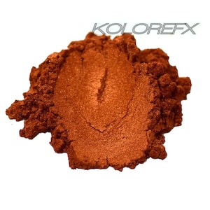 Copper Orange Pearl Pigment Metallic Mica Pearlescent Powder autumn