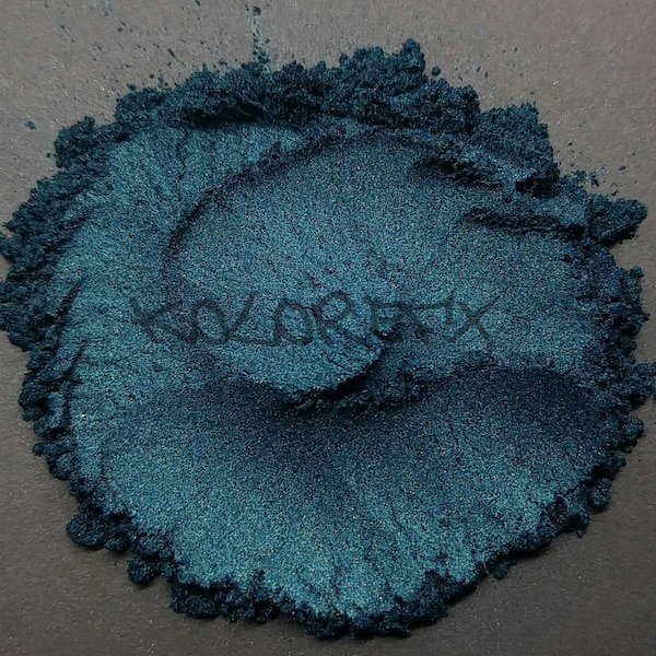 Jada Green- Mica Poudre, Pigment nacré, pour- Résine époxy, Vernis à ongles, Art, Peinture, Aquarelles, Slime, Cosmétique, Couleur